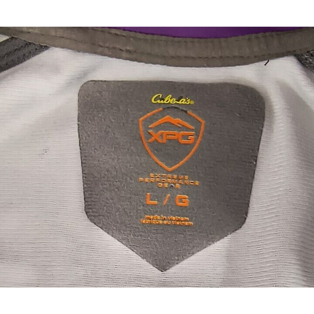 Cabelas Xpg Softshell Jacket Windstopper Purple E… - image 3